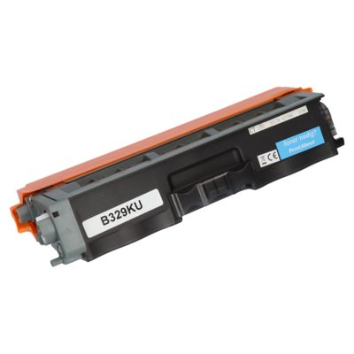 Toner kompatibel mit Brother TN-329BK - Schwarz - Extra hohe Kapazität
