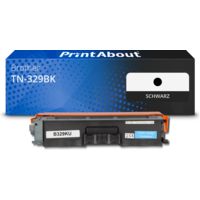 Toner kompatibel mit Brother TN-329BK - Schwarz - Extra hohe Kapazität