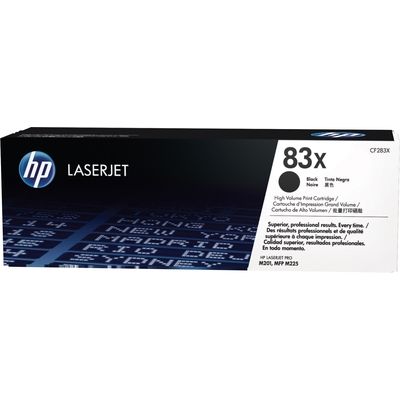 HP 83X (CF283X) - Schwarz - Toner - Hohe Kapazität