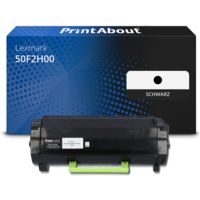 Toner kompatibel mit Lexmark 50F2H00 (502H) - Schwarz - Hohe Kapazität