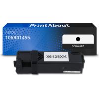 Toner kompatibel mit Xerox 106R01455 - Schwarz