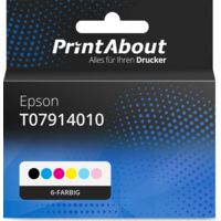 Druckerpatrone kompatibel mit Epson T07914010 - 6-farbig - Multipack