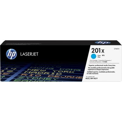HP 201X (CF401X) - Cyan - Toner - Hohe Kapazität