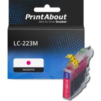 Druckerpatrone kompatibel mit Brother LC-223M - Magenta