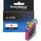 Druckerpatrone kompatibel mit Brother LC-223M - Magenta