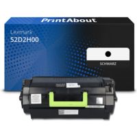Toner kompatibel mit Lexmark 52D2H00 (522H) - Schwarz - Hohe Kapazität