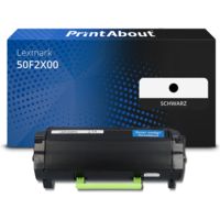 Toner kompatibel mit Lexmark 50F2X00 (502X) - Schwarz - Hohe Kapazität