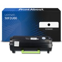 Toner kompatibel mit Lexmark 50F2U00 (502U) - Schwarz - Extra hohe Kapazität