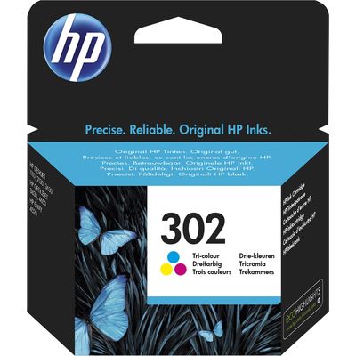 HP 302 (F6U65AE) - 3-farbig - Druckerpatrone