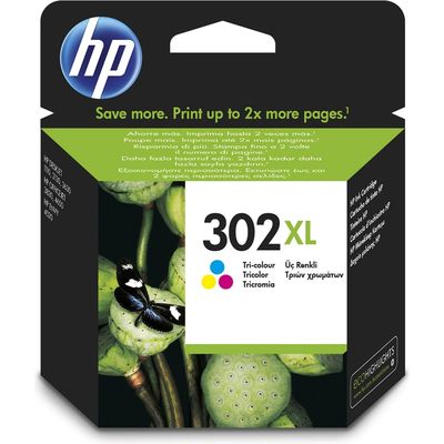 HP 302XL (F6U67AE) - 3-farbig - Druckerpatrone - Hohe Kapazität