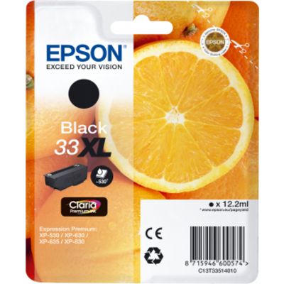 Epson 33XL (C13T33514012) - Schwarz - Druckerpatrone - Hohe Kapazität