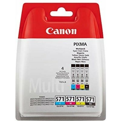 Canon CLI-571BK/C/M/Y - 4-farbig - Druckerpatrone - Multipack