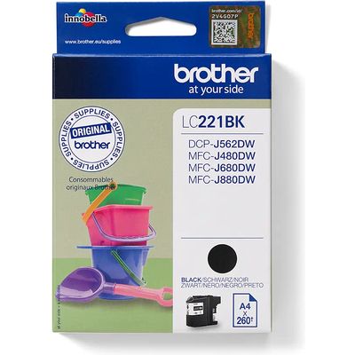 Brother LC-221BK - Schwarz - Druckerpatrone