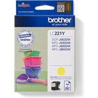 Brother LC-221Y - Gelb - Druckerpatrone
