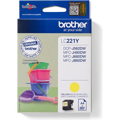 Brother LC-221Y - Gelb - Druckerpatrone