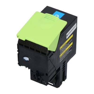 Toner kompatibel mit Lexmark 70C2HC0 (702HC) - Cyan - Hohe Kapazität