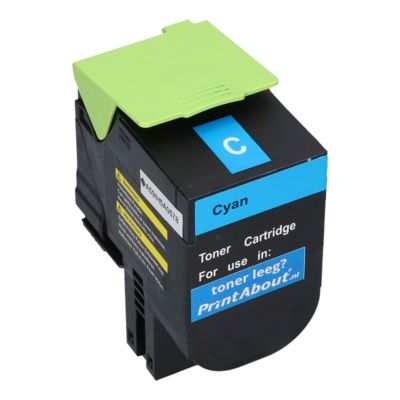 Toner kompatibel mit Lexmark 70C2HC0 (702HC) - Cyan - Hohe Kapazität