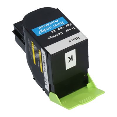 Toner kompatibel mit Lexmark 80C2SK0 (802SK) - Schwarz
