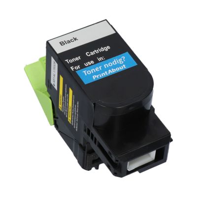 Toner kompatibel mit Lexmark 80C2SK0 (802SK) - Schwarz