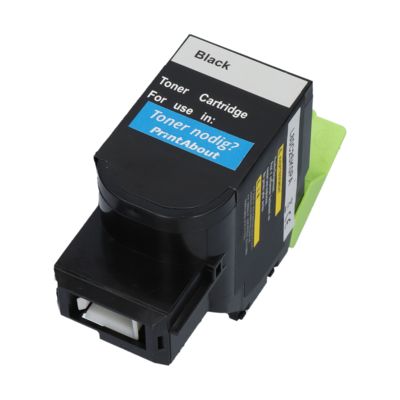 Toner kompatibel mit Lexmark 80C2SK0 (802SK) - Schwarz