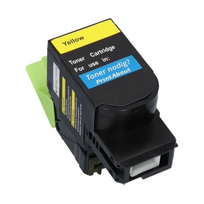 Toner kompatibel mit Lexmark 80C2SY0 (802S) - Gelb