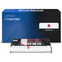 Toner kompatibel mit Lexmark C746A1MG - Magenta