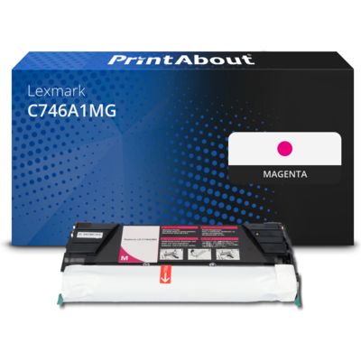 Toner kompatibel mit Lexmark C746A1MG - Magenta