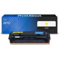 Toner kompatibel mit HP 201X (CF402X) - Gelb - Hohe Kapazität