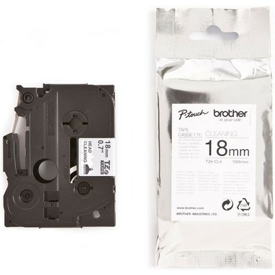 Brother TZe-CL4 - (18 mm) - Weiß - Tape