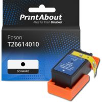 Druckerpatrone kompatibel mit Epson T26614010 - Schwarz - Hohe Kapazität