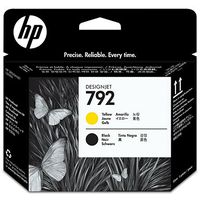 HP 792 (CN702A) - Schwarz + Gelb - Druckkopf
