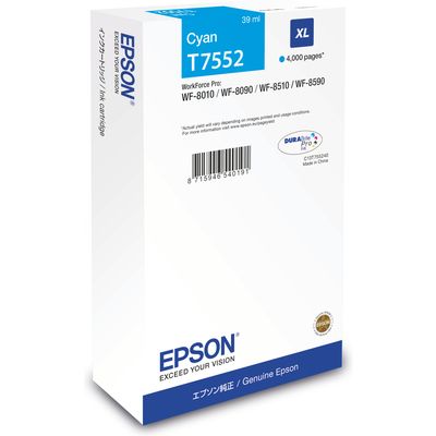 Epson T7552 (C13T755240) Druckerpatrone Cyan