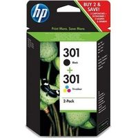 HP 301 (N9J72AE) - Schwarz + 3 Farben - Druckerpatrone - Multipack