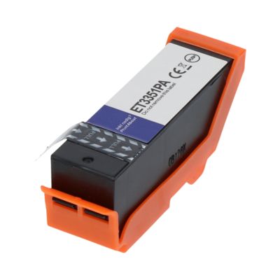 Druckerpatrone kompatibel mit Epson 33XL (C13T33514012) - Schwarz - Hohe Kapazität