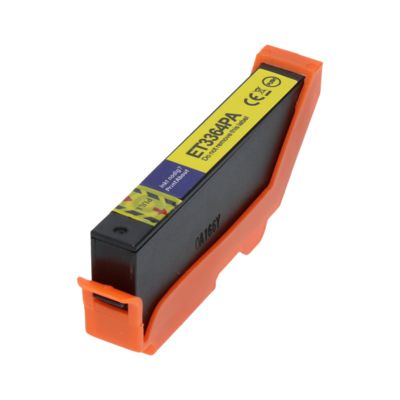Druckerpatrone kompatibel mit Epson 33XL (C13T33644012) - Gelb - Hohe Kapazität