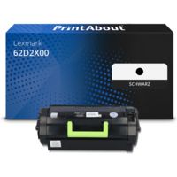 Toner kompatibel mit Lexmark 62D2X00 (622X) - Schwarz - Extra hohe Kapazität