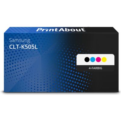Toner kompatibel mit Samsung CLT-K505L (SU168A) - 4-farbig - Multipack
