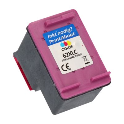 Druckerpatrone kompatibel mit HP 62XL (C2P07AE) - 3-farbig - Hohe Kapazität