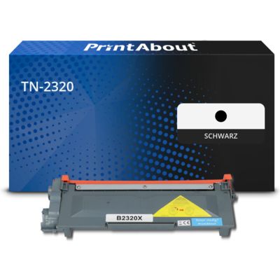 Toner kompatibel mit Brother TN-2320 - Schwarz - Extra hohe Kapazität