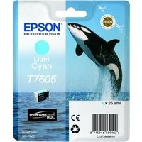 Epson T7605 (C13T76054010) Druckerpatrone Cyan Hell