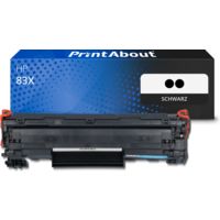 Toner kompatibel mit HP 83X (CF283XD) - 2x Schwarz - Hohe Kapazität - Multipack