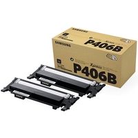Samsung CLT-P406B/ELS (SU374A) Toner - 2x Schwarz - Multipack