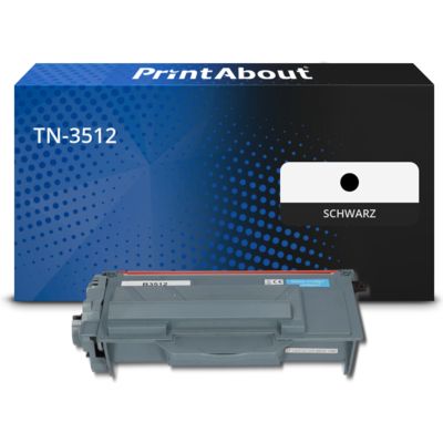 Toner kompatibel mit Brother TN-3512 - Schwarz - Hohe Kapazität