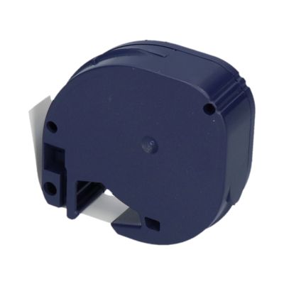 Schriftband kompatibel mit Dymo 91201 (S0721610) - (12 mm) - Schwarz auf weiß