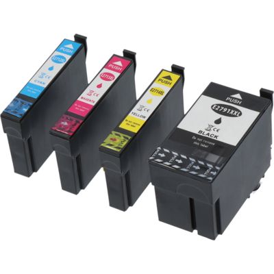 Druckerpatrone kompatibel mit Epson 27XXL (T2791/12/13/144010) - 4-Farben - Hohe Kapazität - Multipack – 1133727