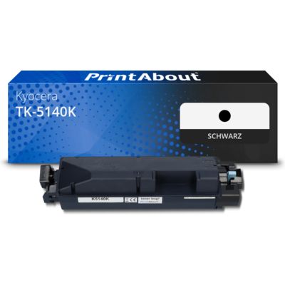 Toner kompatibel mit Kyocera TK-5140K - Schwarz