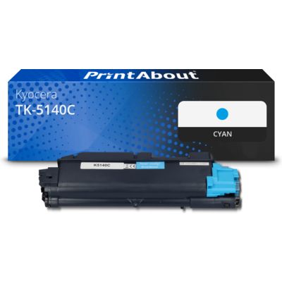 Toner kompatibel mit Kyocera TK-5140C - Cyan