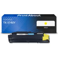 Toner kompatibel mit Kyocera TK-5140Y - Gelb