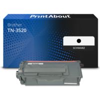 Toner kompatibel mit Brother TN-3520 - Schwarz - Extra hohe Kapazität