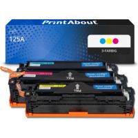 Toner kompatibel mit HP 125A (CF373AM) - 3-farbig - Multipack